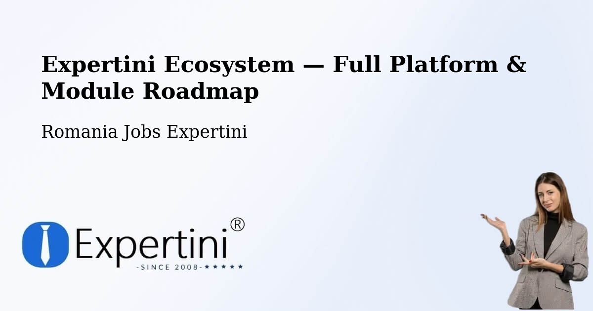 Expertini Ecosystem — Full Platform & Module Roadmap – Comuna Laslea
